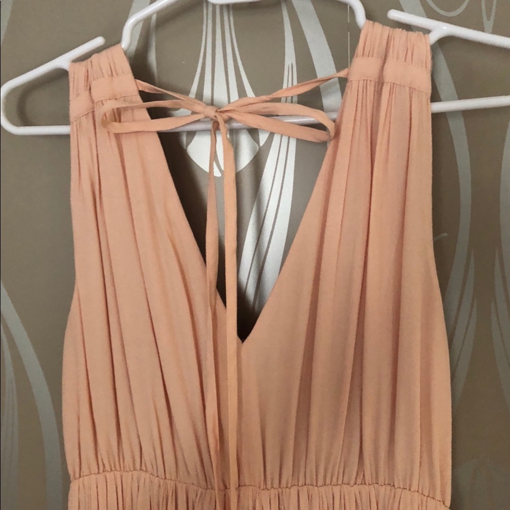 Madewell Peach Maxi Dress